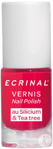Akiléine Ecrinal Vernis Silicium & Tea Tree Fuchsia 5ml