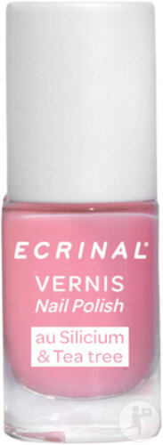 Akiléine Ecrinal Vernis Silicium & Tea Tree Rose Perle 5ml