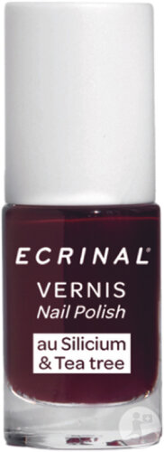 Akiléine Ecrinal Vernis Silicium & Tea Tree Cerise 5ml