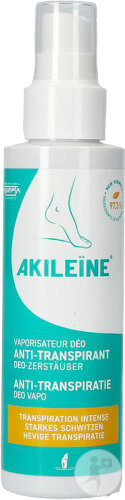 Akileine Vaporisateur Deo Anti-Transpirant Flacon 100ml