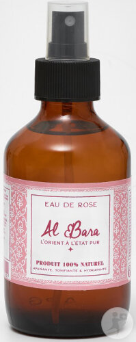 Al Bara Eau De Rose D'Alep Authentique De Syrie 200ml