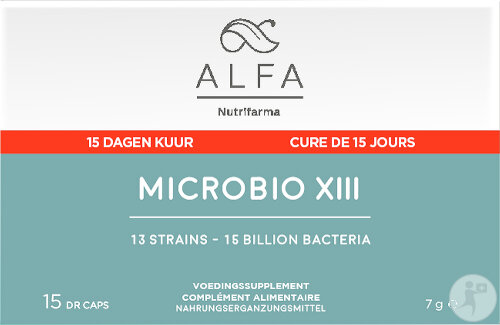 Alfa Microbio XIII Complément Alimentaire 15 Gélules Végétales