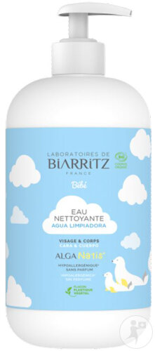 Alga Maris Bébé Eau Nettoyante Visage Et Corps Flacon-Pompe 500ml