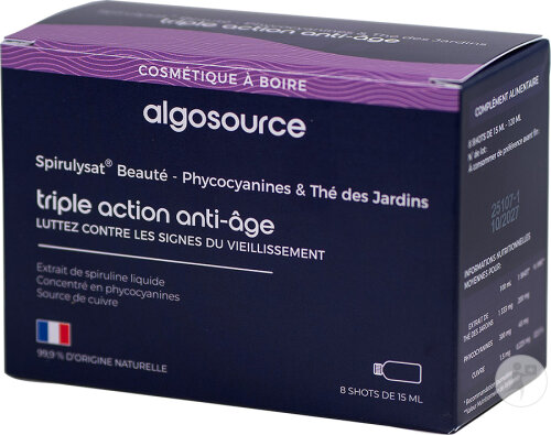 AlgoSource Phyco Beauté Nutricosmétique Bioactive Flacons 8x15ml
