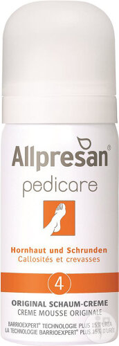 Allpresan Pedicare 4 Mousse Pied Callosités Et Crevasses Flacon 125ml