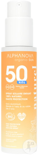 Alphanova Sun Spray Solaire Enfant 100% Naturel IP50 Bio 100g