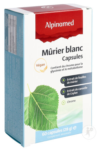 Alpinamed Mûrier Blanc 60 Capsules