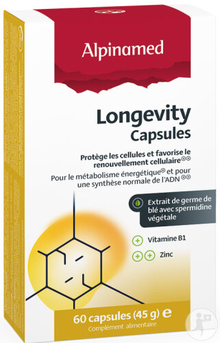 Alpinamed Longevity Capsules 60 Pièces