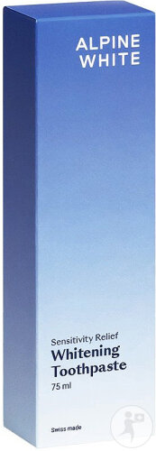 Alpine White Sensitivity Relief Dentifrice Blanchissant Tube 75ml