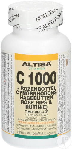 Altisa C 1000 + Cynnorhodons Timed Release Complément Alimentaire 90 Comprimés