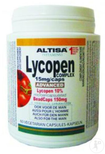 Altisa Lycopen Complex 15mg Advanced 60 Gélules