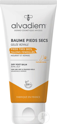 Alvadiem Baume Pieds Secs À La Gelée Royale Tube 75ml