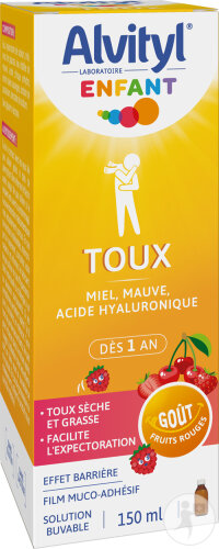 Alvityl Enfant Toux Sirop Flacon 150ml
