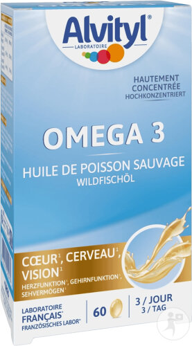 Alvityl Oméga 3 60 Capsules