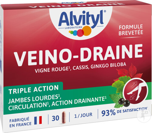 Alvityl Veino-Draine 30 Gélules