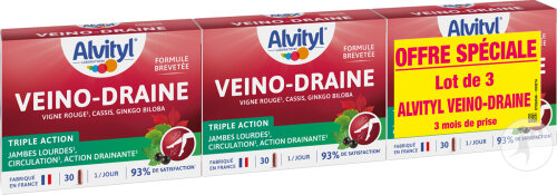 Alvityl Veino-Draine 3x30 Gélules