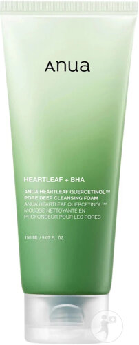 Anua Heartleaf Quercetinol Pore Deep Cleansing Foam Tube 150ml