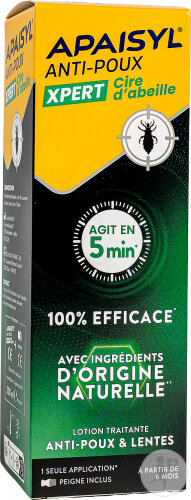 Apaisyl Anti-Poux Xpert Cire D'Abeille 200ml