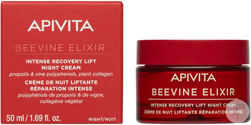 Apivita Beevine Elixir Crème De Nuit Liftante Réparation Intense Pot 50ml