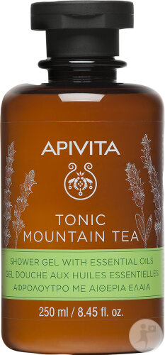 Apivita Gel Douche Mountain Tea Flacon 250ml