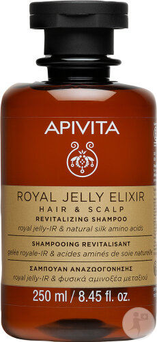 Apivita Royal Jelly Elixir Shampoing Revitalisant Flacon 250ml