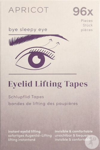 Apricot Bye Sleepy Eye Tapes Paupières 96 Pièces