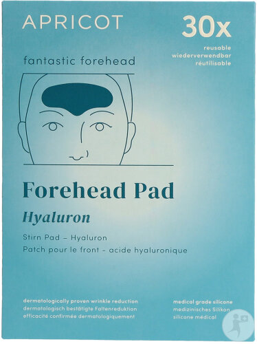 Apricot Fantastic Forehead Patch Pour Le Front Hyaluron Réutilisable 1 Pièce