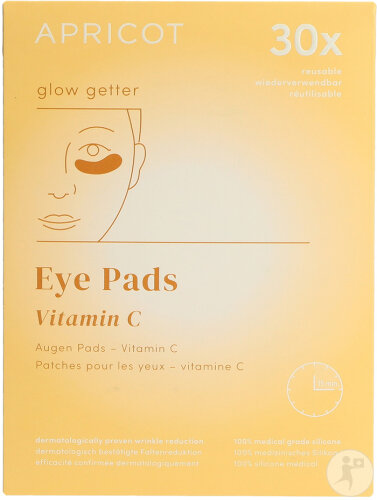 Apricot Glow Better Patches Pour Les Yeux Vitamine C Réutilisable 2 Pièces