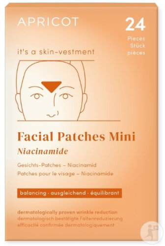 Apricot It's A Skin-Vestment Patches Pour Le Visage Mini Niacinamide 24 Pièces