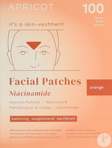 Apricot It’s A Skin-Vestment Patches Pour Le Visage Niacinamide 100 Pièces