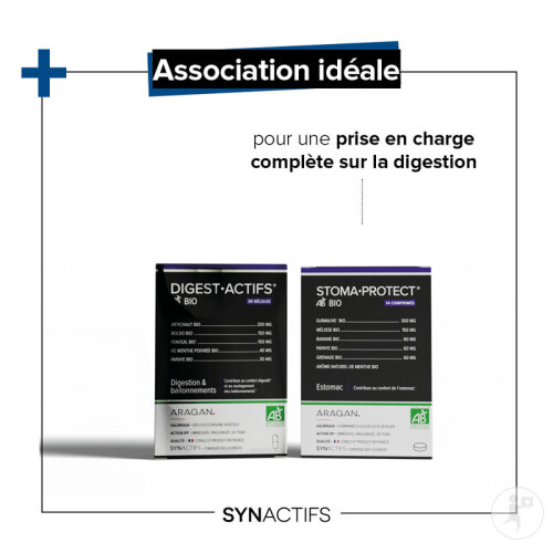 Aragan Synactifs Digestactifs Bio Digestion Et Ballonnements Extraits De Fenouil 30 Gélules-5