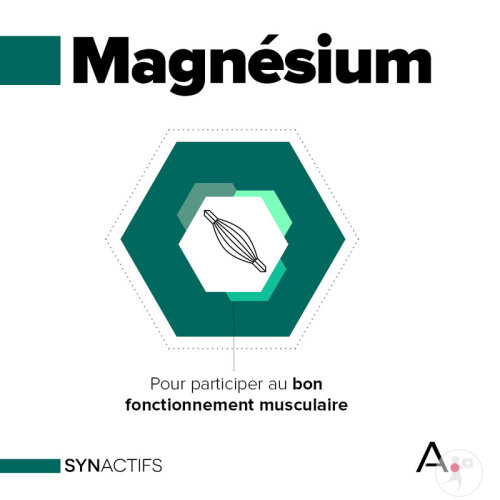 Aragan Synactifs Myoactifs Décontraction Musculaire Magnésium 30 Gélules-3