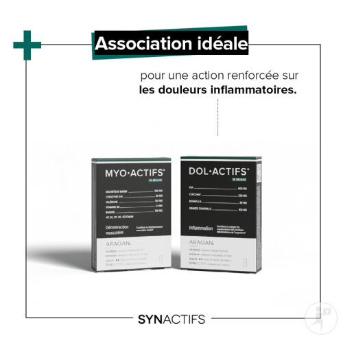 Aragan Synactifs Myoactifs Décontraction Musculaire Magnésium 30 Gélules-5