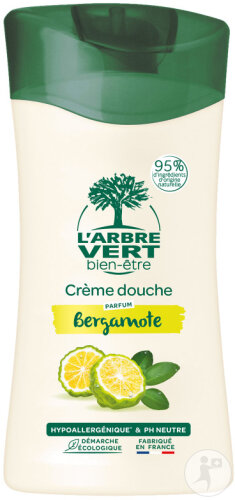 Arbre Vert Crème Douche Aux Extrait De Bergamote Flacon 250ml