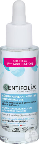Centifolia Sérum Apaisant Neutre Anti-Rougeurs Bio 30ml
