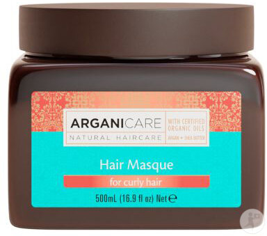 Arganicare Masque Nourrissant Argan & Karité Cheveux Bouclés Pot 500ml