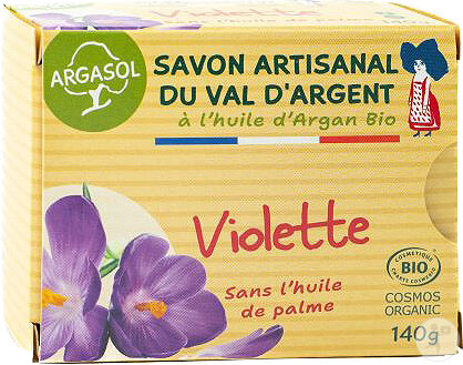 Argasol Savon Violette 140g