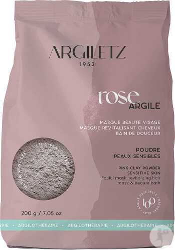 Argiletz Argile Rose Ultra Ventilée Peaux Sensibles Poudre 200g