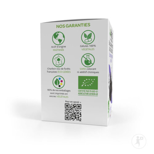 Arkogélules Charbon Végétal Bio 80 Gélules-2