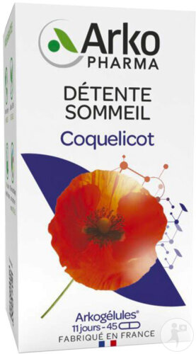 Arkogélules Coquelicot 45 Gélules