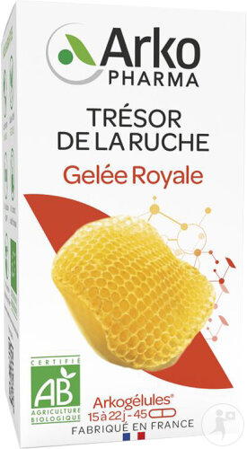 Arkogélules Gelée Royale Bio 45 Gélules