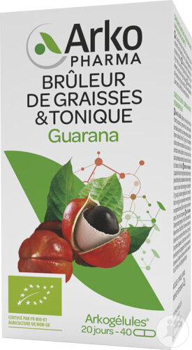 Arkogélules Guarana Bio 40 Gélules