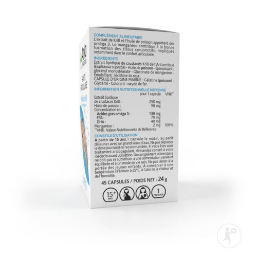 Arkogélules Huile De Krill Et Manganèse Confort Articulaire 45 Capsules-2