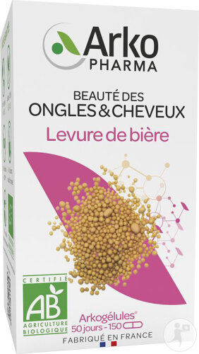 Arkogélules Levure De Bière Bio 150 Gélules