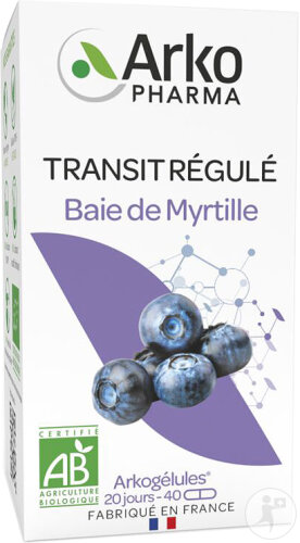 Arkogélules Myrtille Baie 40 Gélules