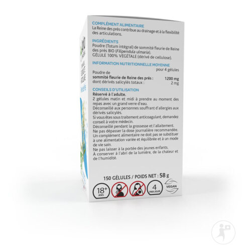Curcuma Reine Des Prés Bio Parinat - 120 Gélules - Date Péremption 12/2025 - Neuf