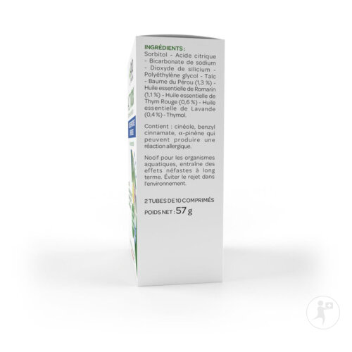 Arkopharma Activox Pour Inhalation Aux Huiles Essentielles 20 Comprimés-2