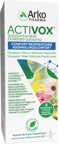 Arkopharma Activox Sirop Aux Herbes 150ml