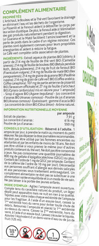 Arkopharma Arkofluides Ultra Draineur Bio 30 Ampoules-4