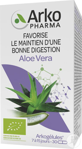 Arkopharma Arkogélules Aloe Vera Bio 30 Gélules